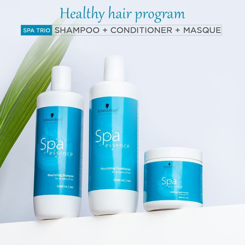 Schwarzkopf Professional Spa Essence Enriching Cream Masque for Damaged Hair (500ml) - 3