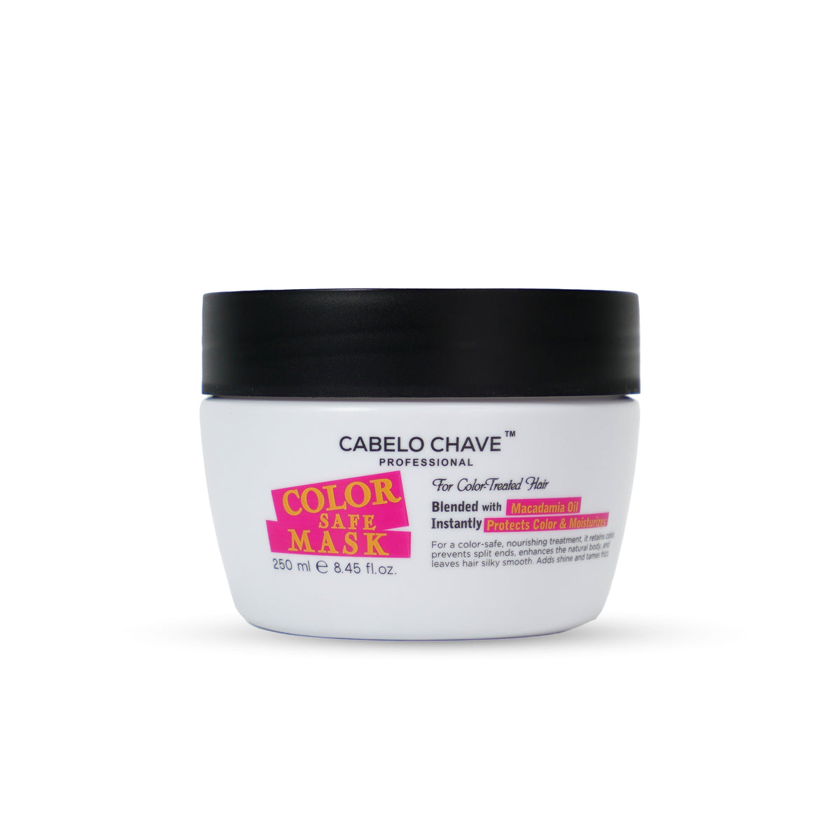 Cabelo Chave Color Safe Mask – Protect & Revitalize Color-Treated Hair - 1