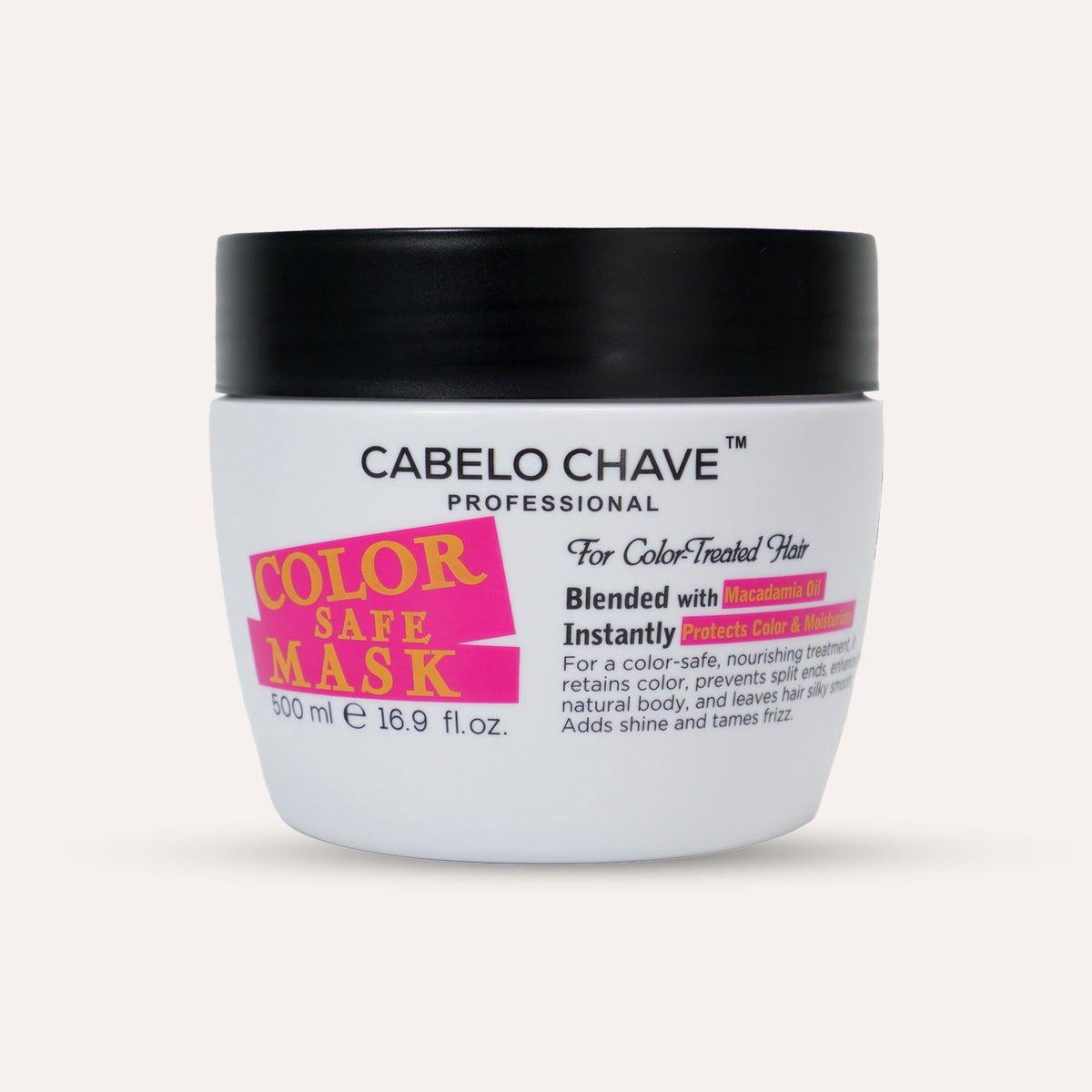 Cabelo Chave Color Safe Mask – Protect & Revitalize Color-Treated Hair - 2