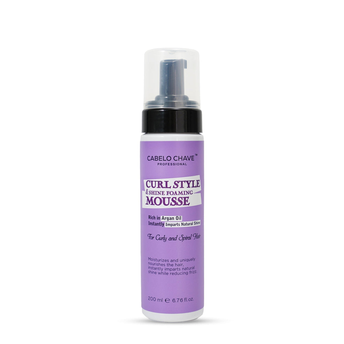 Cabelo Chave Curl Styling Mousse - 1