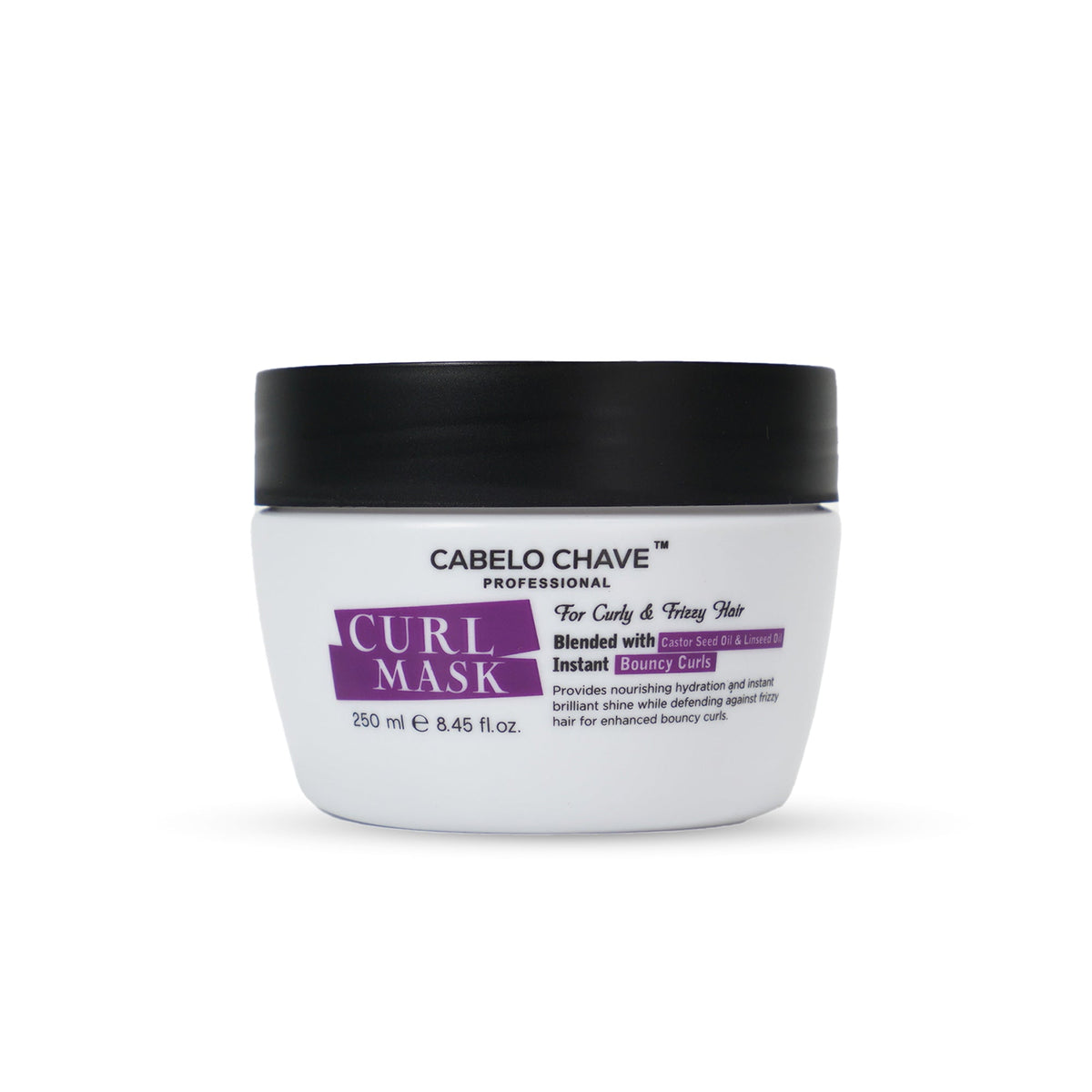 Cabelo Chave Curl Mask – Deep Nourishment & Curl Definition - 2