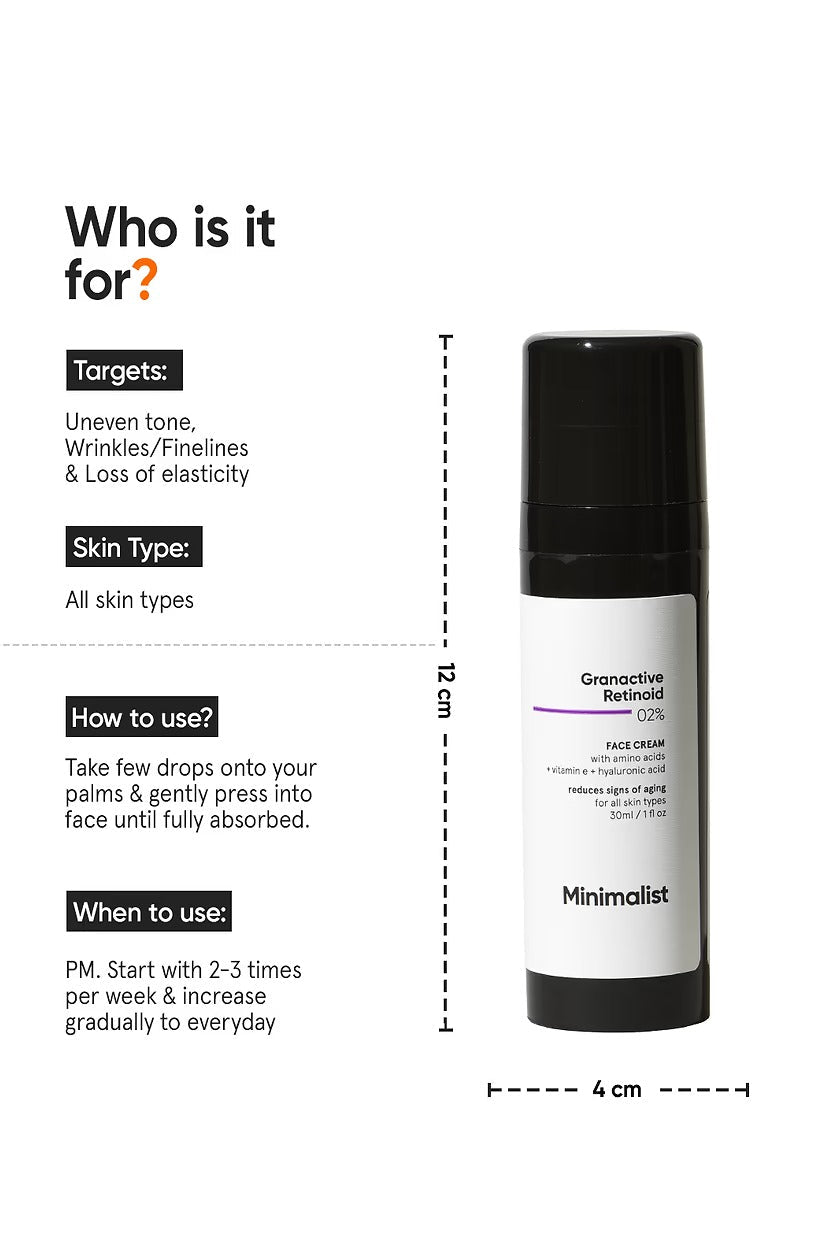 Minimalist Granactive Retinoid 2% Face Cream - 5