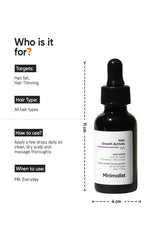 Minimalist Hair Growth Actives 18% Hair Serum - 3