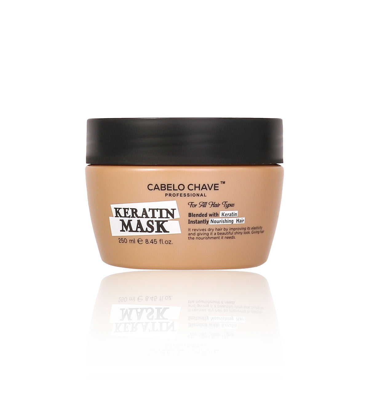 CABELO CHAVE Keratin Hair Mask for Men & Women - 250ml - 1