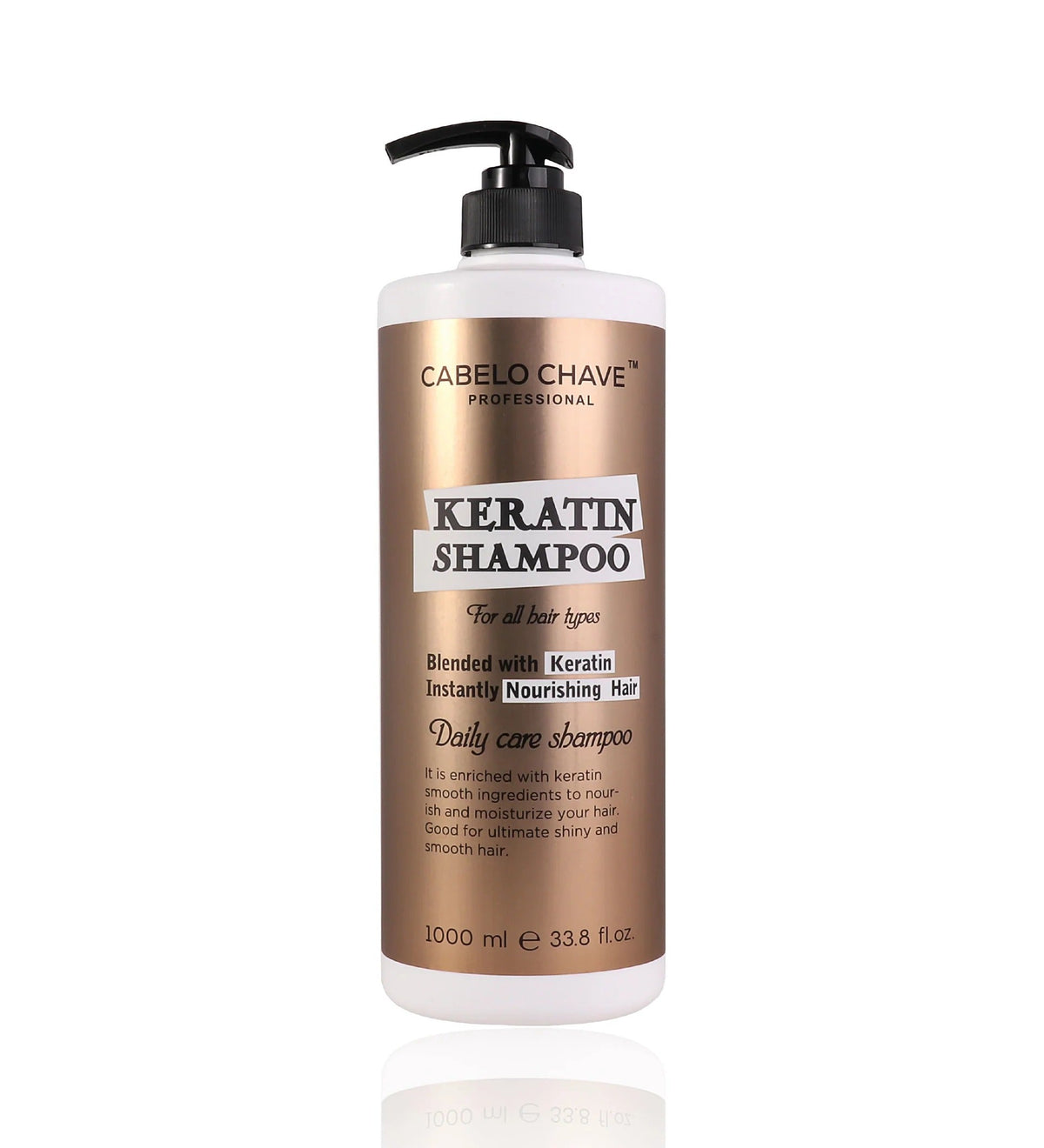 Cabelo Chave Professional Keratin Shampoo 1L - 1