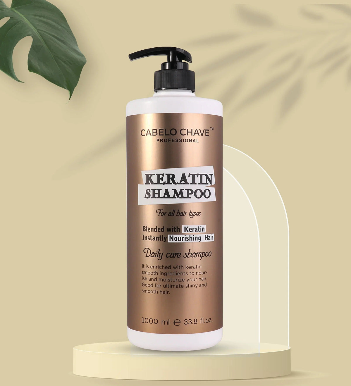 Cabelo Chave Professional Keratin Shampoo 1L - 2