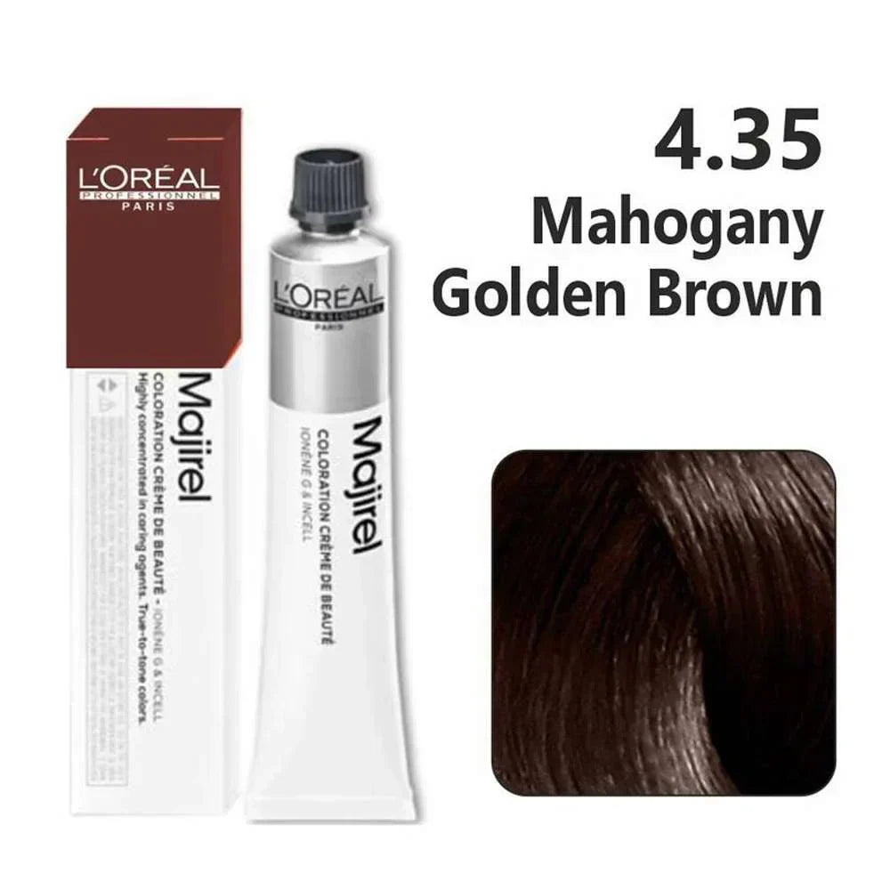 L'oreal Professionnel Paris Majirel - 4.35 (Mahogany Golden Blonde) - 1