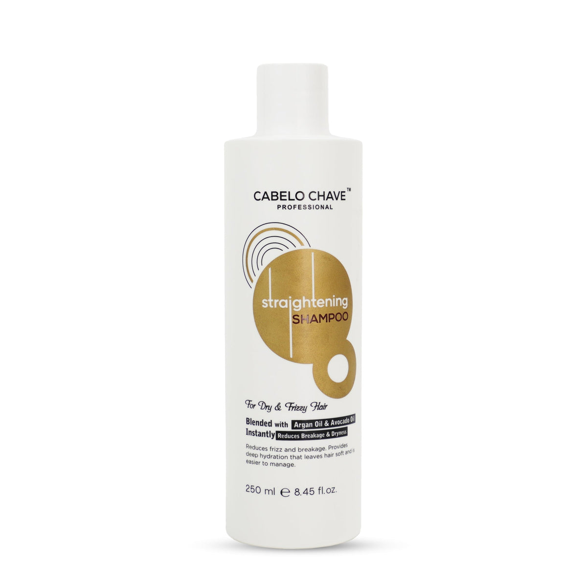 Cabelo Chave Straightening Shampoo | Smoothing & Frizz Control - 1