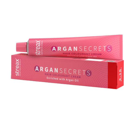 Streax Professional Argan Secrets Permanent Hair Colourant Cream - Burgundy 3.16 - 1