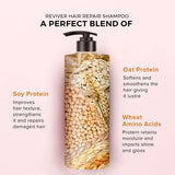 De Fabulous Reviver Hair Repair Sulfate Free Shampoo (1000ml) - 3