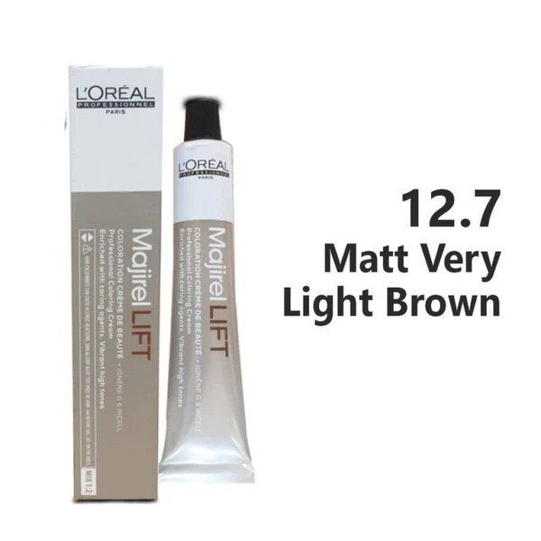 L'oreal Professionnel Paris Majirel Majilift 12.7 (Matte Very Light Brown) - 1