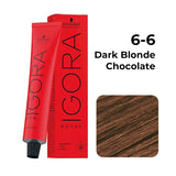 Schwarzkopf Professional Igora Royal Permanent Color Creme (6-6 Dark Blonde Chocolate) - 1