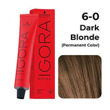 Schwarzkopf Professional Igora Royal Permanent Color Creme (6-0 Dark Blonde Natural) (60 ml) - 1