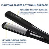 Ikonic Professional Black Titanium Pro Hair Straightener