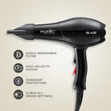 Ikonic Professional Blaze Hair Dryer 2000W