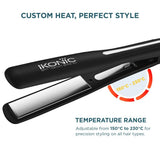 Ikonic Professional Slim Titanium Shine 3.0 Hair Straightener