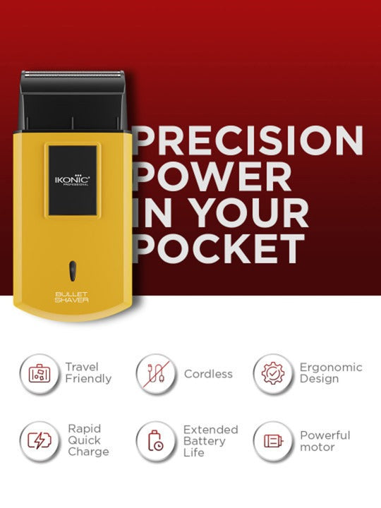 Ikonic Professional Bullet Shaver Hair Trimmer