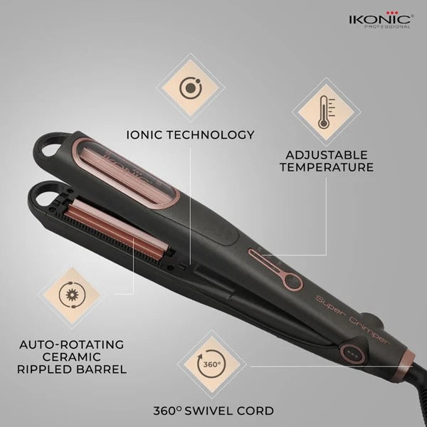 Ikonic Professional Super Crimper Hair Crimper