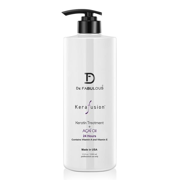 De Fabulous Keratin Treatment + Acai Oil Vitamin A - 1L - 1