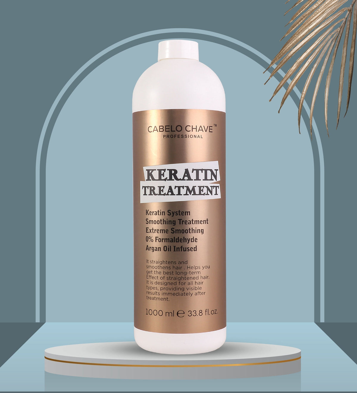 Cabelo Chave Keratin Treatment with Neoplex 500ml - 3