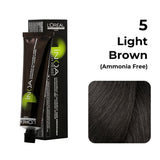 L'oreal Professionnel Paris INOA Ammonia-free Permanent Hair Color - 5 (Light Brown) - 1