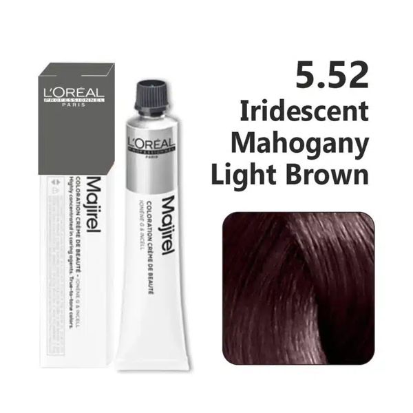 L'oreal Professionnel Paris Majirel - 5.52 (Iridescent Mahogany Light Brown) - 1
