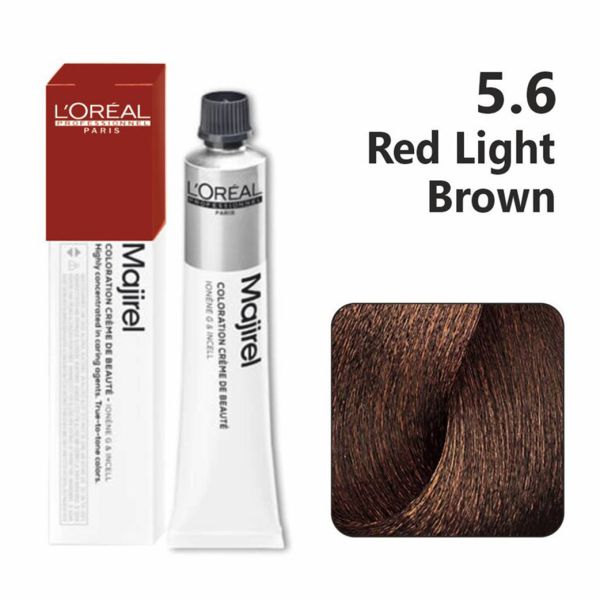 L'oreal Professionnel Paris Majirel - 5.6 (Red Light Brown) - 1
