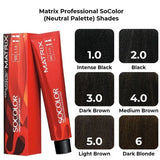 MATRIX SOCOLOR 5.0 LIGHT BROWN - 2