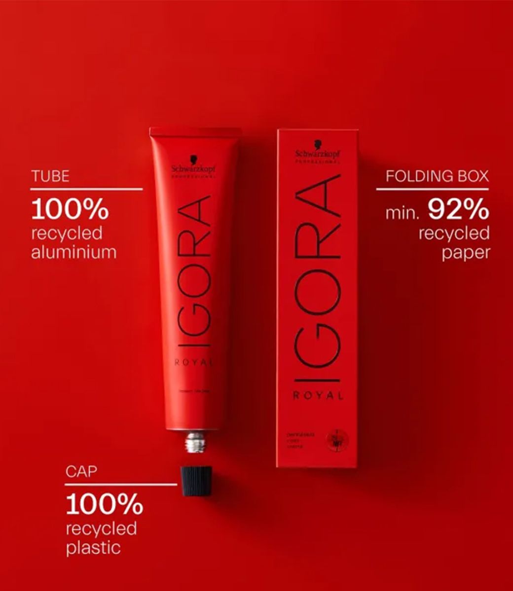 Schwarzkopf Professional Igora Royal Permanent Color Creme (7-4 Medium Blonde Beige) - 2