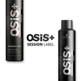 Schwarzkopf Professional Osis + Session Label Strong Hold Hair Super Dry Fix Spray (300ml) - 3