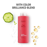 Wella Professionals Invigo Color Brilliance With Lime Caviar Vibrant Color Shampoo 1L - 1
